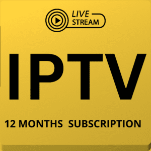 12 Months IPTV Subscription